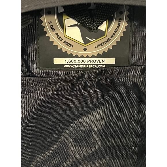 Sandpiper of California Black Bugout Bag Tactical Backpack - Picture 5 of 5